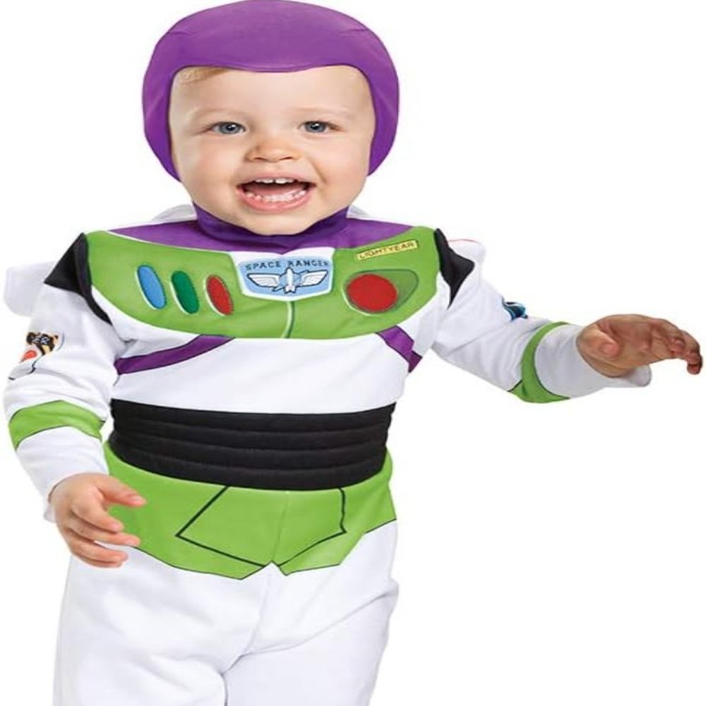 Buzz Lightyear Deluxe Costume (Infant), 12-18 Months